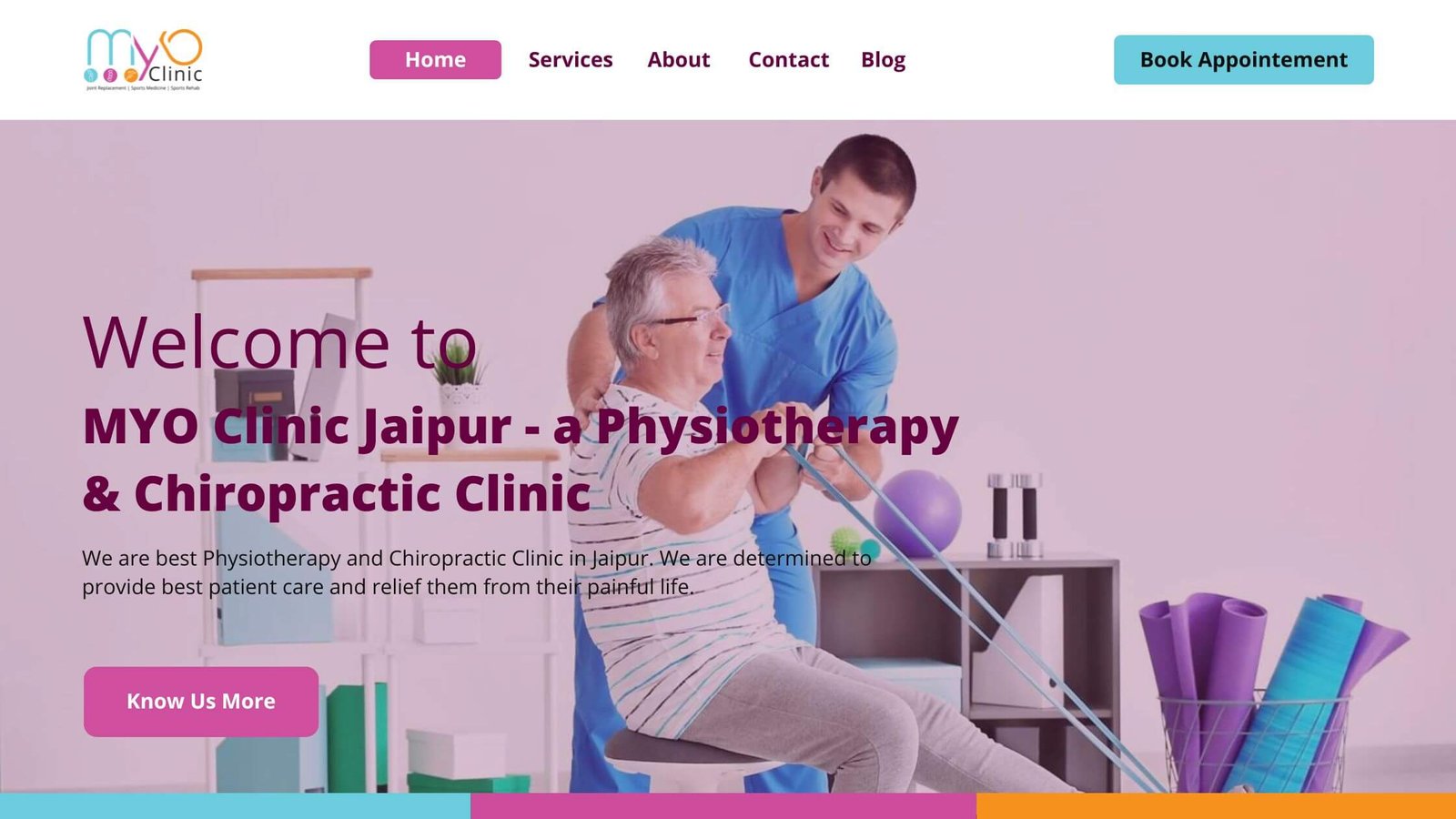 MYO Clinic Jaipur Website Development MYO Clinic Jaipur Website Development