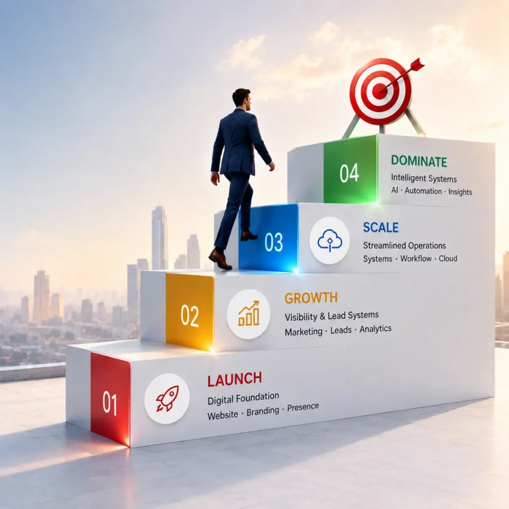 Stage-based Digital Transformation Consulting Company in Jaipur for MSMEs - Zia Infotech
